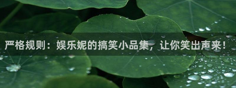 极悦娱乐游戏试玩：严格规则：娱乐妮的搞笑小品集，让你笑出声来！
